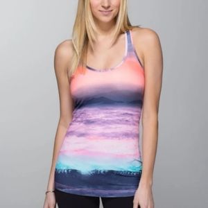 Lululemon cool Racer back tank Beachscape